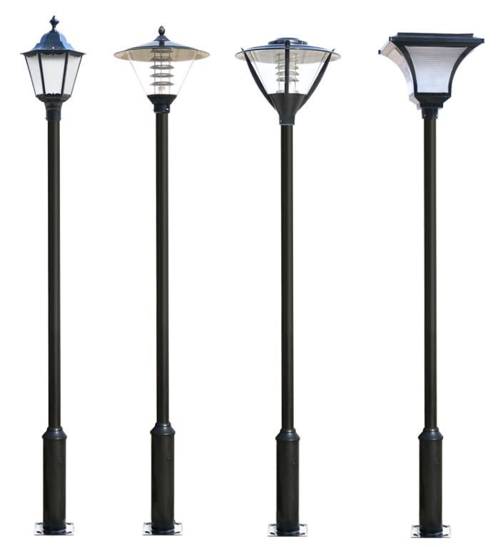 european single lantern yard lamp 3.15m factory price direct